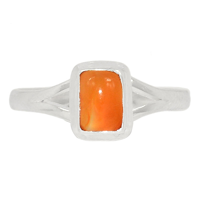 Small Plain - Carnelian Ring - CRNR1983