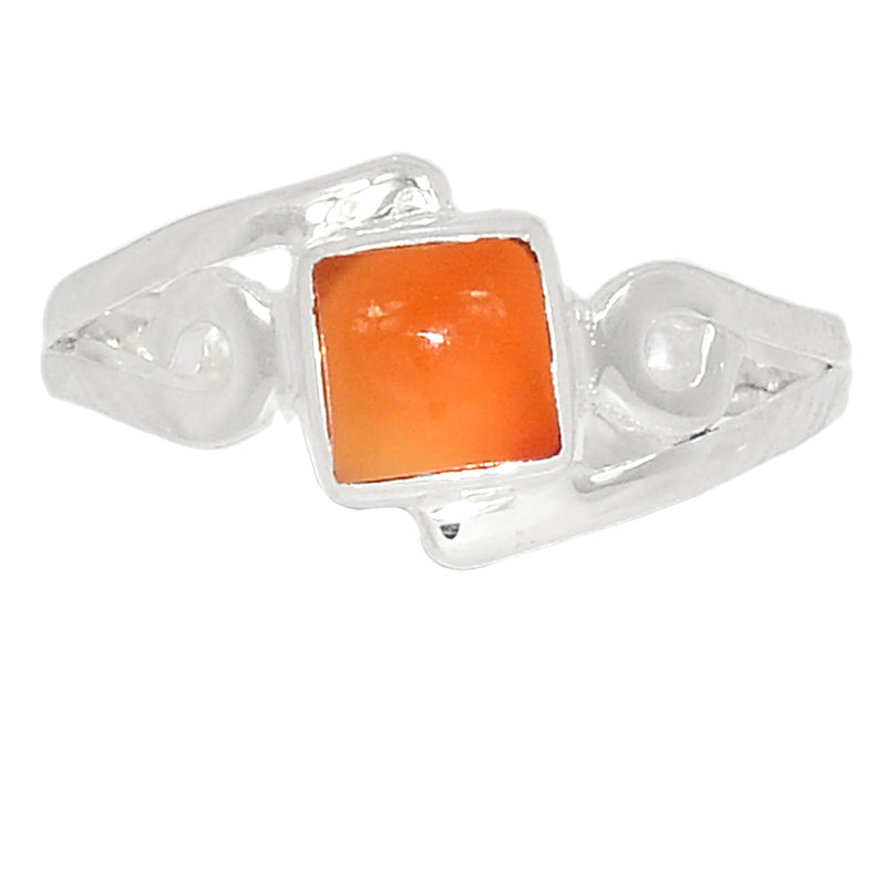 Small Plain - Carnelian Ring - CRNR1984