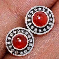 Carnelian Studs - CRNS303