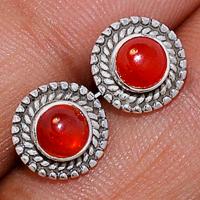 Carnelian Studs - CRNS304