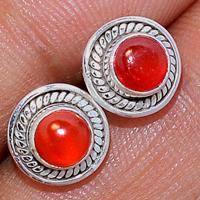 Carnelian Studs - CRNS315