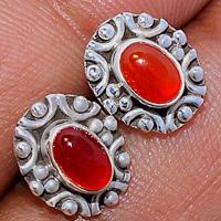Carnelian Studs - CRNS327