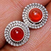 Carnelian Studs - CRNS329