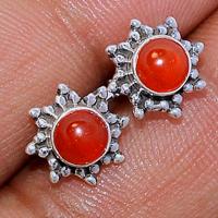 Carnelian Studs - CRNS335