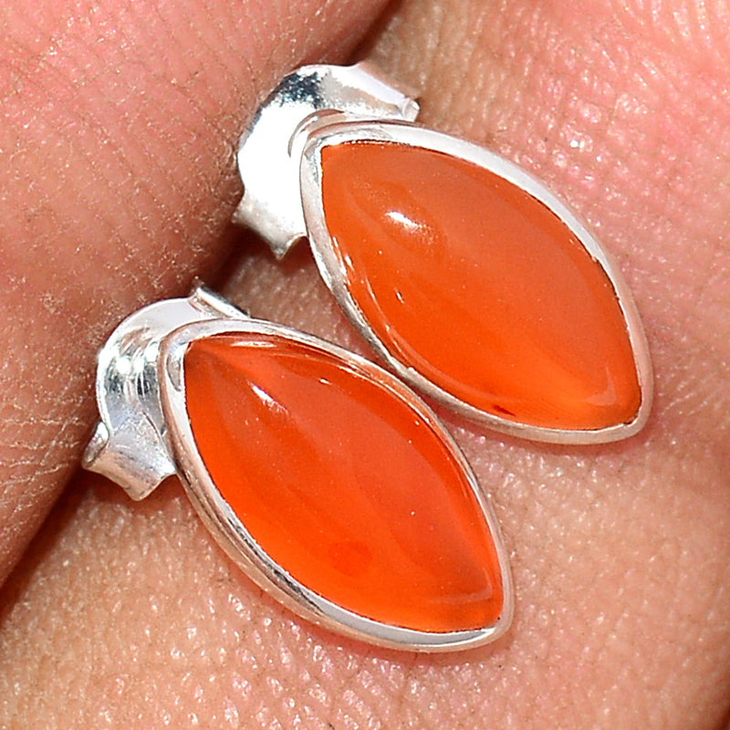 Carnelian Studs - CRNS385