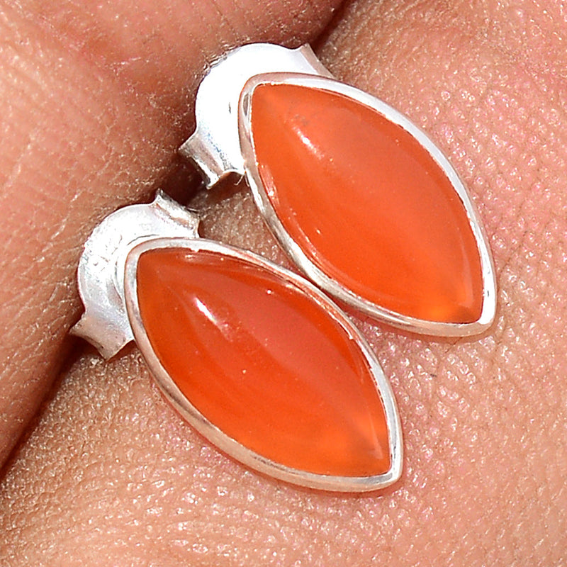 Carnelian Studs - CRNS388