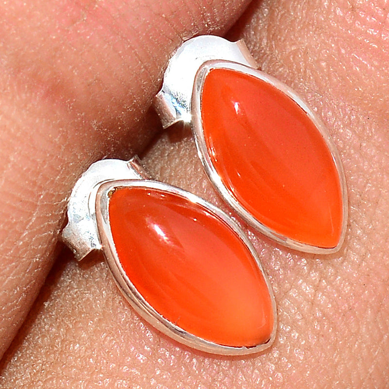 Carnelian Studs - CRNS397