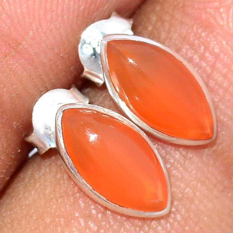 Carnelian Studs - CRNS403