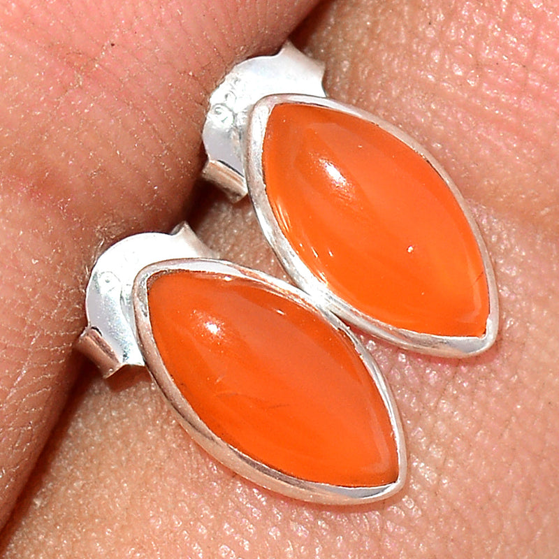 Carnelian Studs - CRNS407