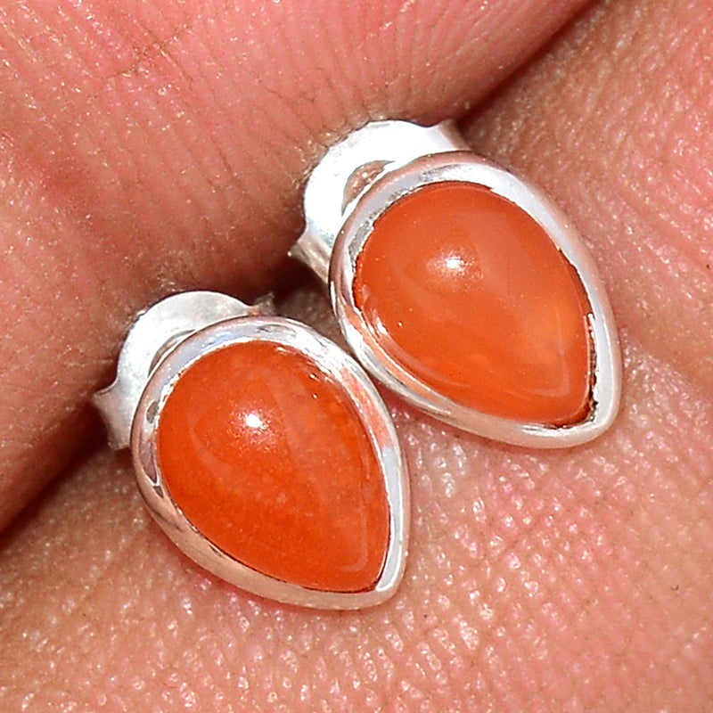 Carnelian Studs - CRNS411