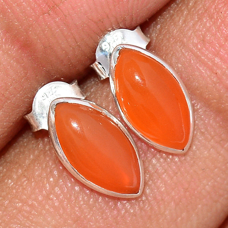 Carnelian Studs - CRNS412