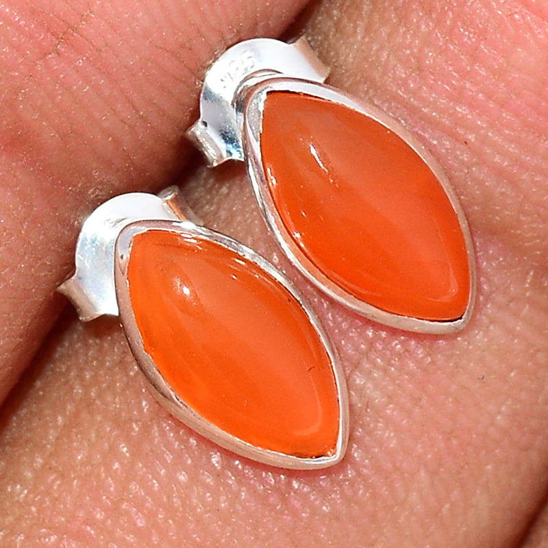 Carnelian Studs - CRNS413