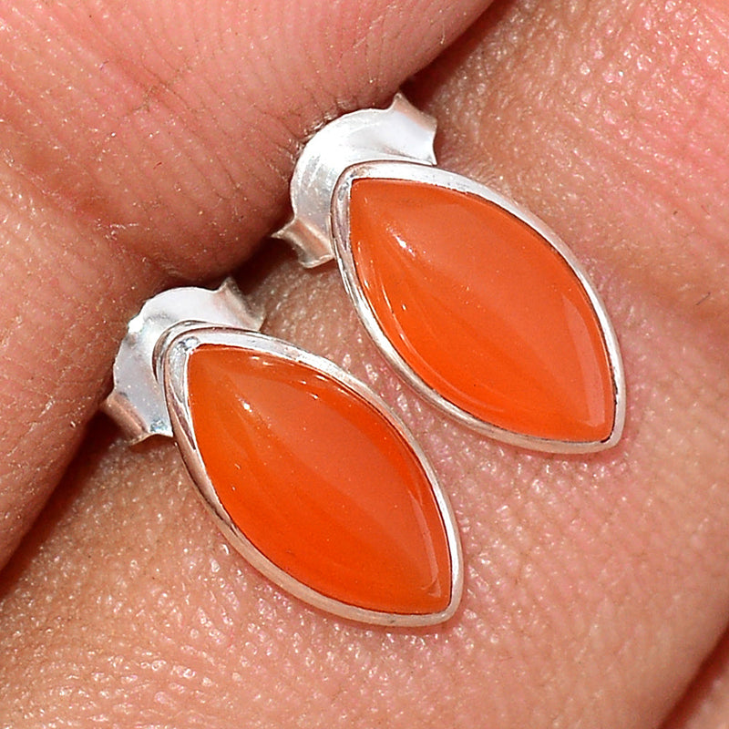 Carnelian Studs - CRNS421