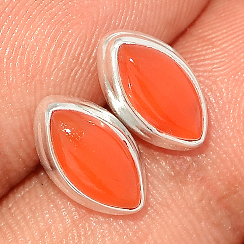 Carnelian Studs - CRNS463