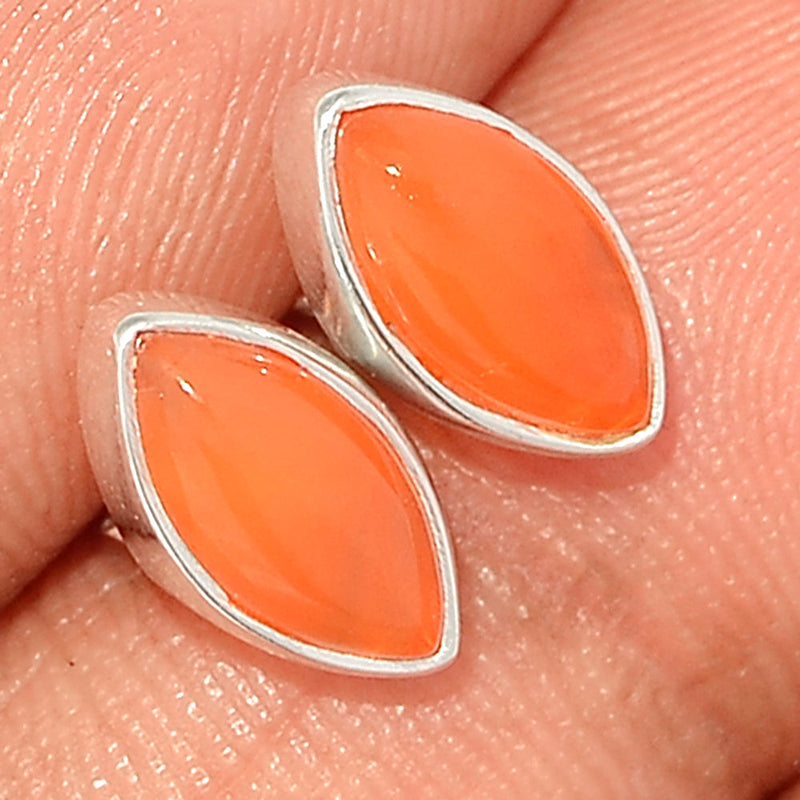 Carnelian Studs - CRNS467