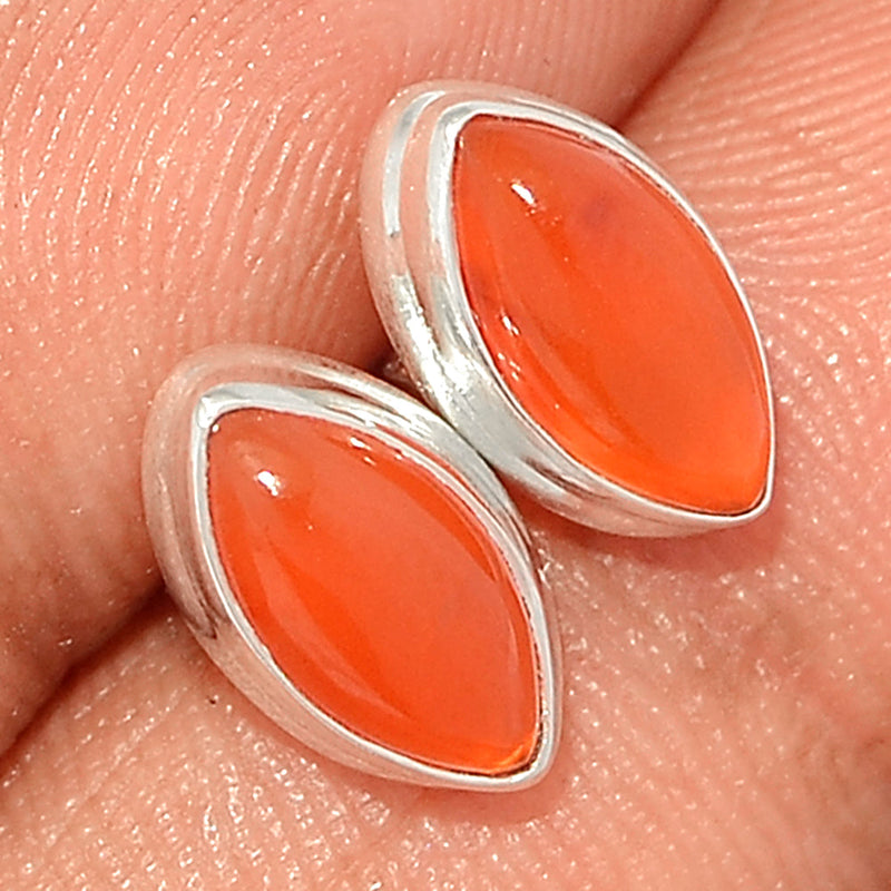 Carnelian Studs - CRNS470