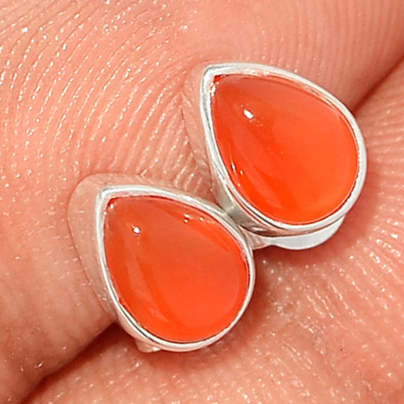 Carnelian Studs - CRNS473
