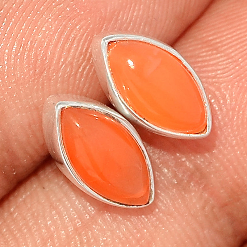 Carnelian Studs - CRNS474