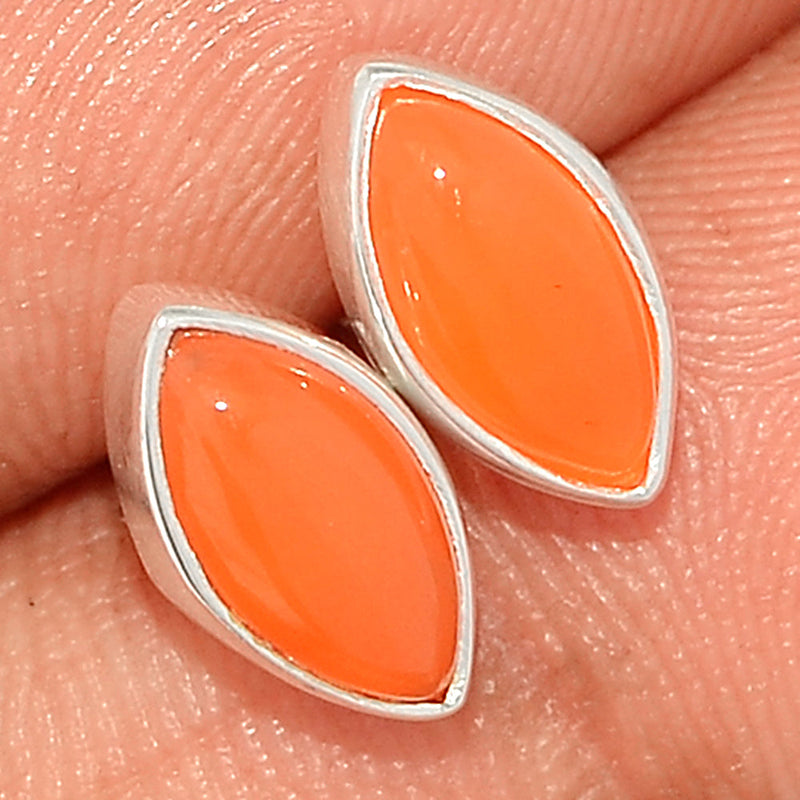 Carnelian Studs - CRNS476