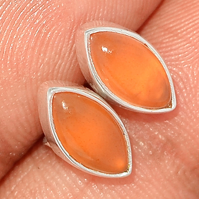 Carnelian Studs - CRNS482