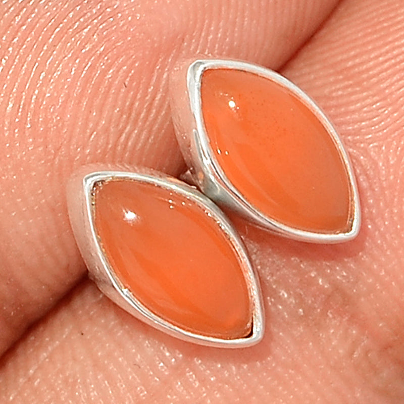 Carnelian Studs - CRNS491