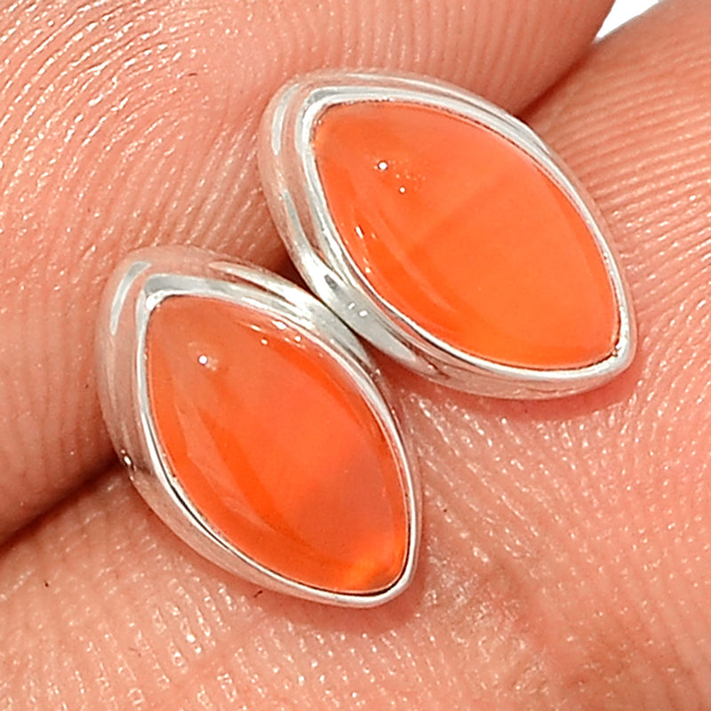 Carnelian Studs - CRNS493