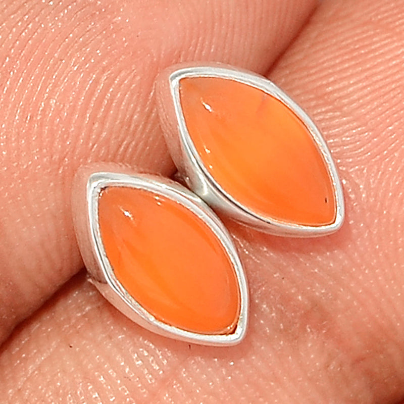 Carnelian Studs - CRNS495