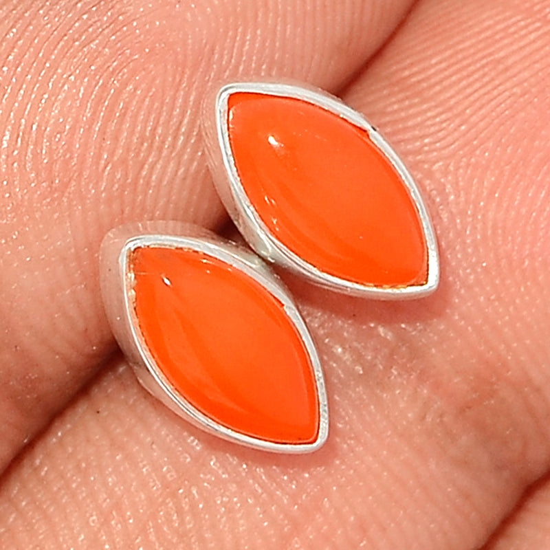 Carnelian Studs - CRNS498