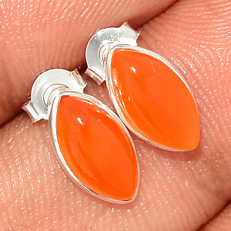 Carnelian Studs - CRNS504