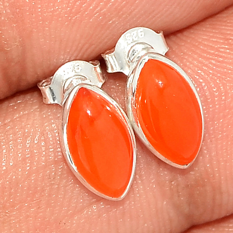 Carnelian Studs - CRNS507