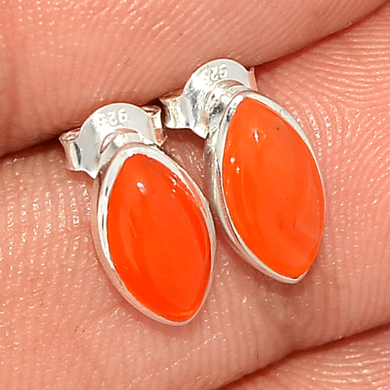 Carnelian Studs - CRNS521