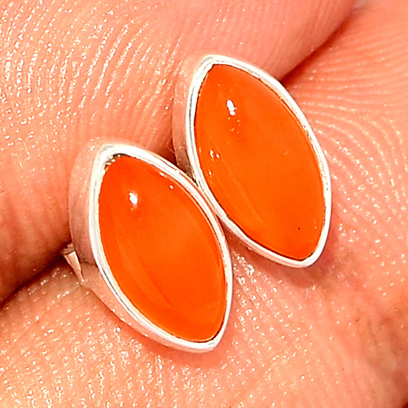 Carnelian Studs - CRNS540