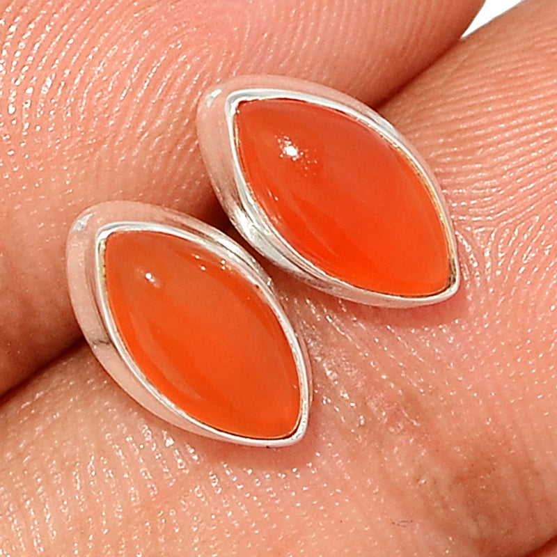 Carnelian Studs - CRNS559
