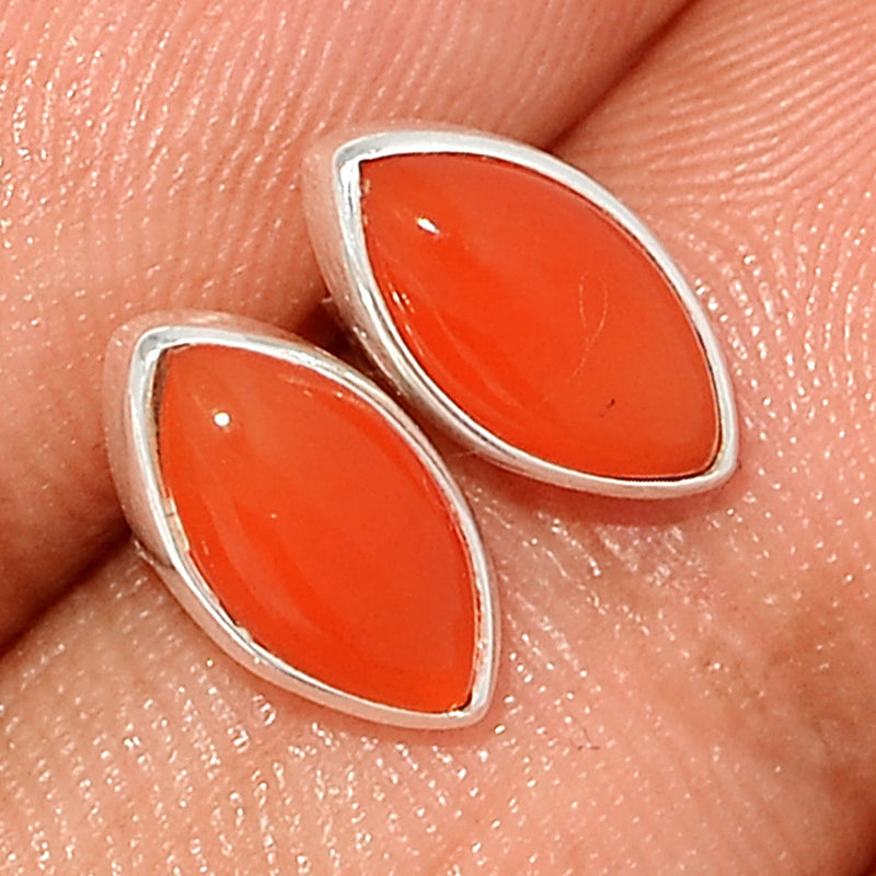 Carnelian Studs - CRNS563