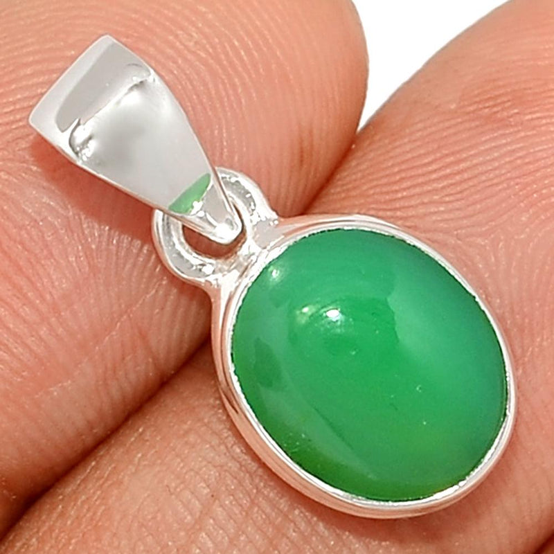 0.8" Chrysoprase Pendants - CRPP482