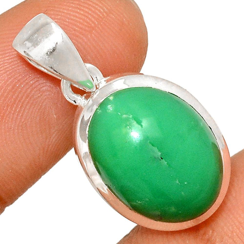 1.1" Chrysoprase Pendants - CRPP489