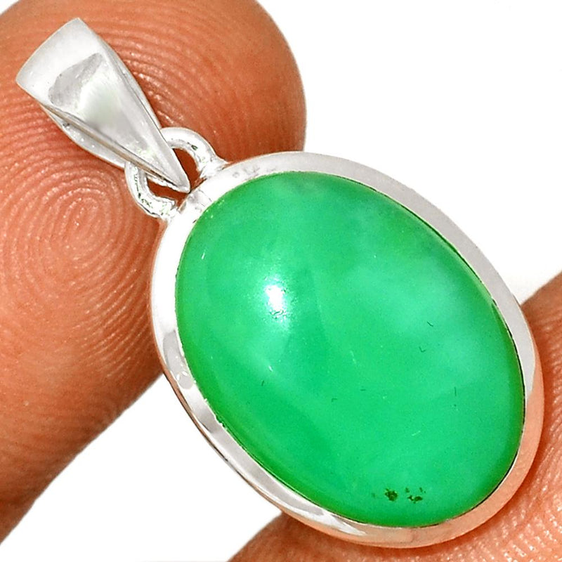 1.2" Chrysoprase Pendants - CRPP573