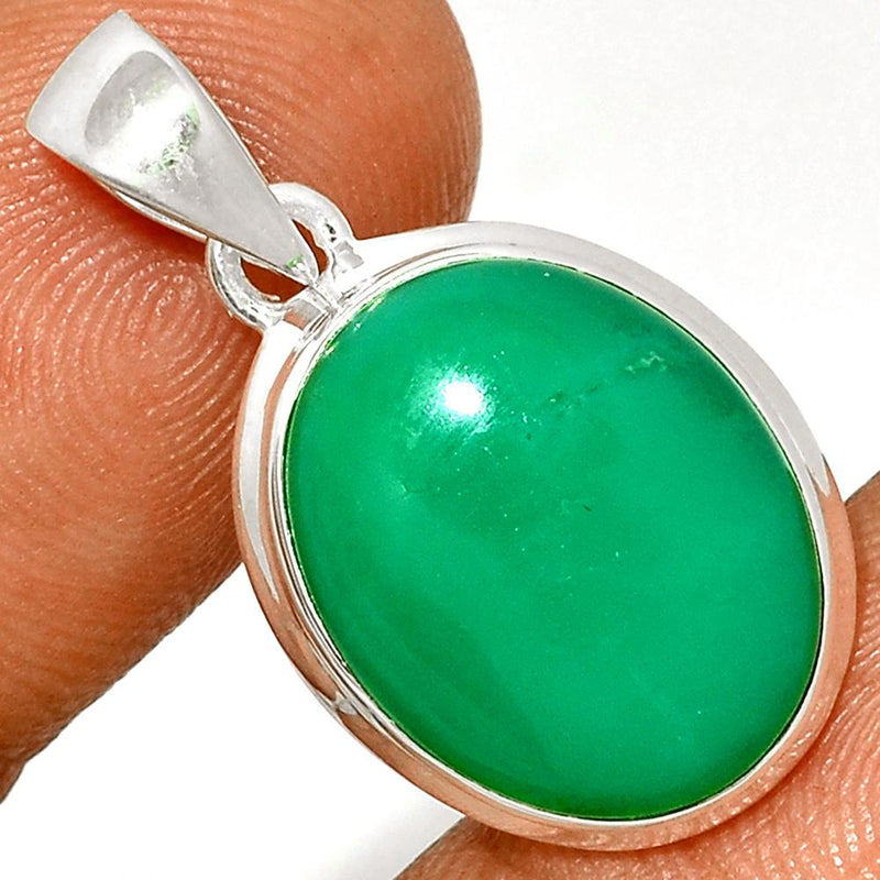 1.2" Chrysoprase Pendants - CRPP582