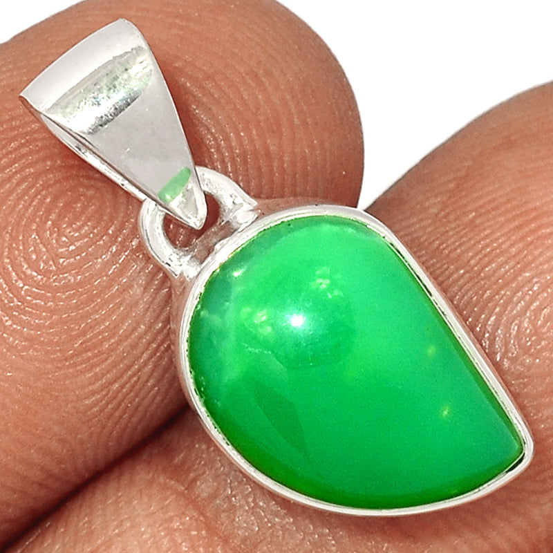 1" Chrysoprase Pendants - CRPP626