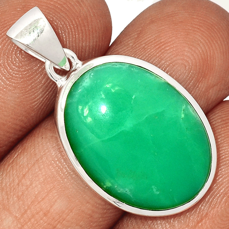 1.5" Chrysoprase Pendants - CRPP636