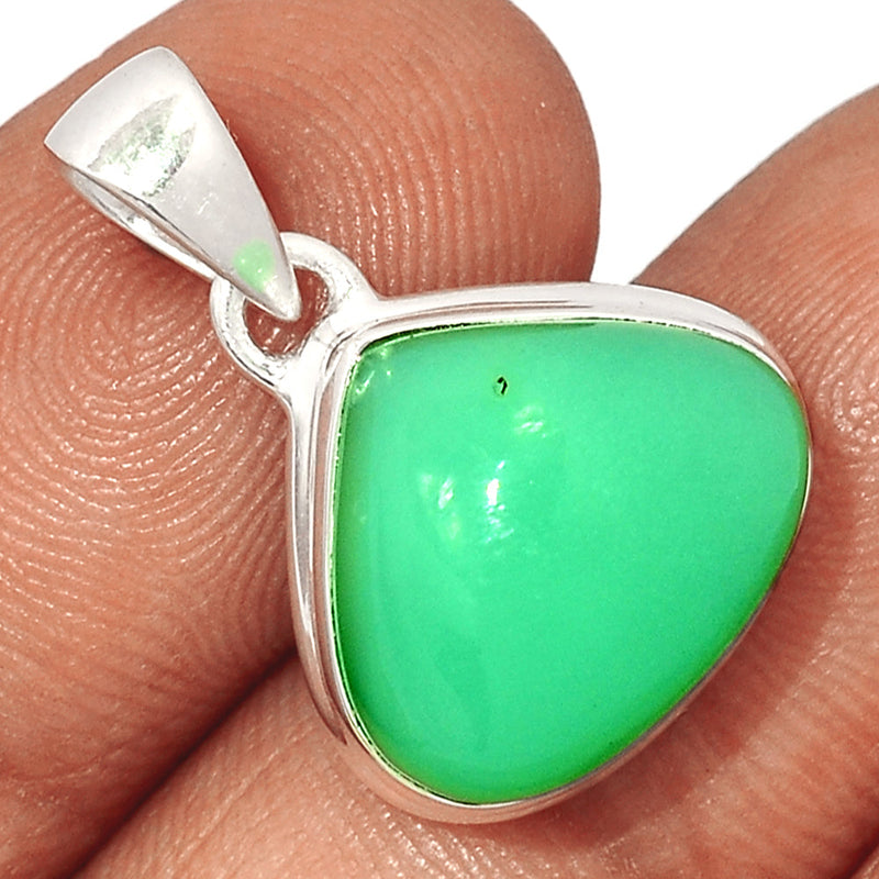 1" Chrysoprase Pendants - CRPP647