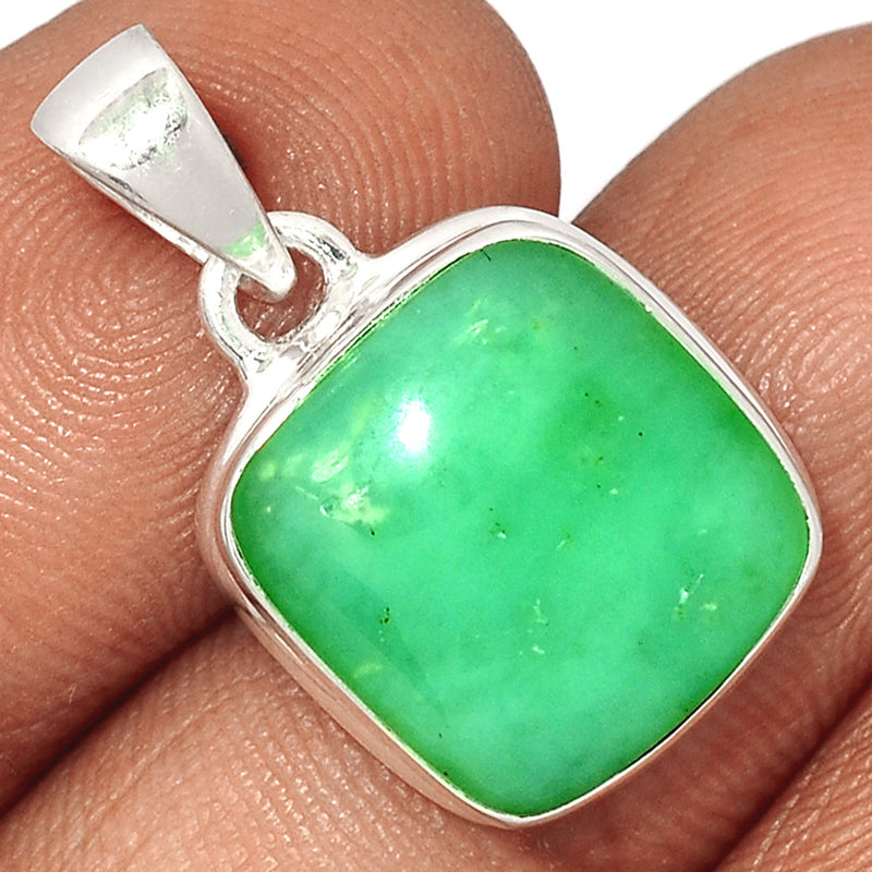 1" Chrysoprase Pendants - CRPP653