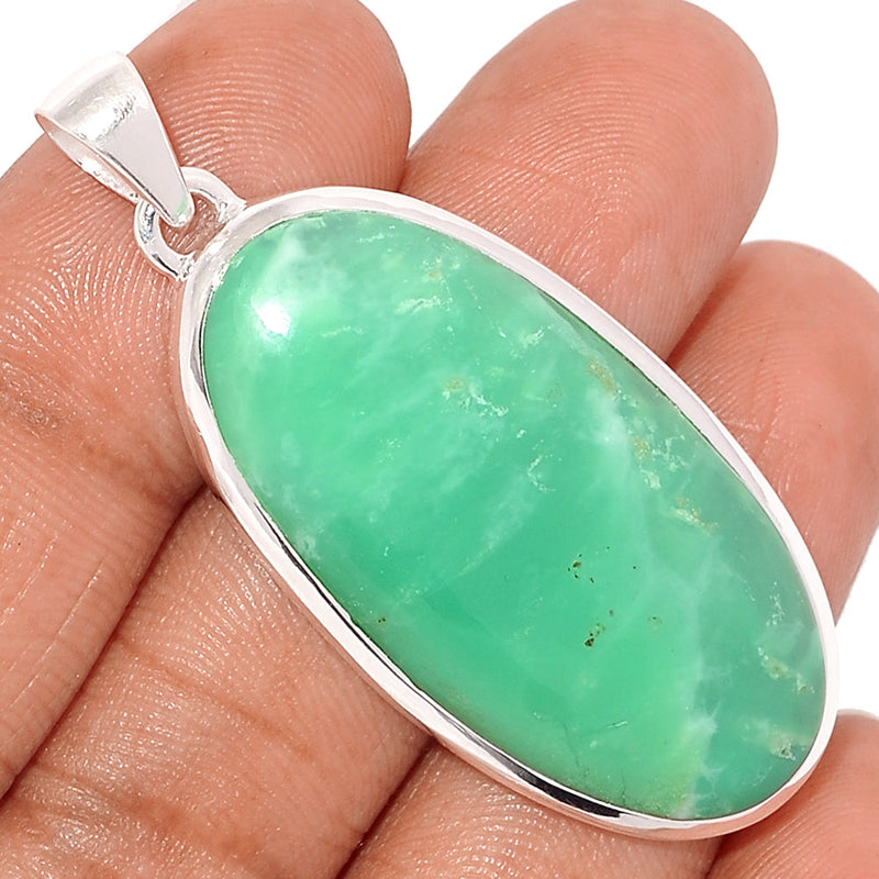 2.1" Chrysoprase Pendants - CRPP704