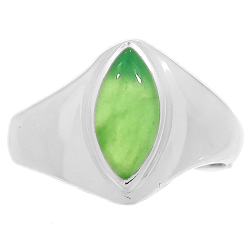 Solid - Chrysoprase Ring - CRPR820