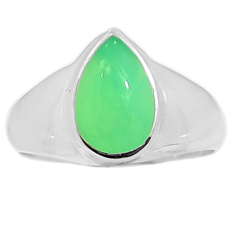 Solid - Chrysoprase Ring - CRPR825