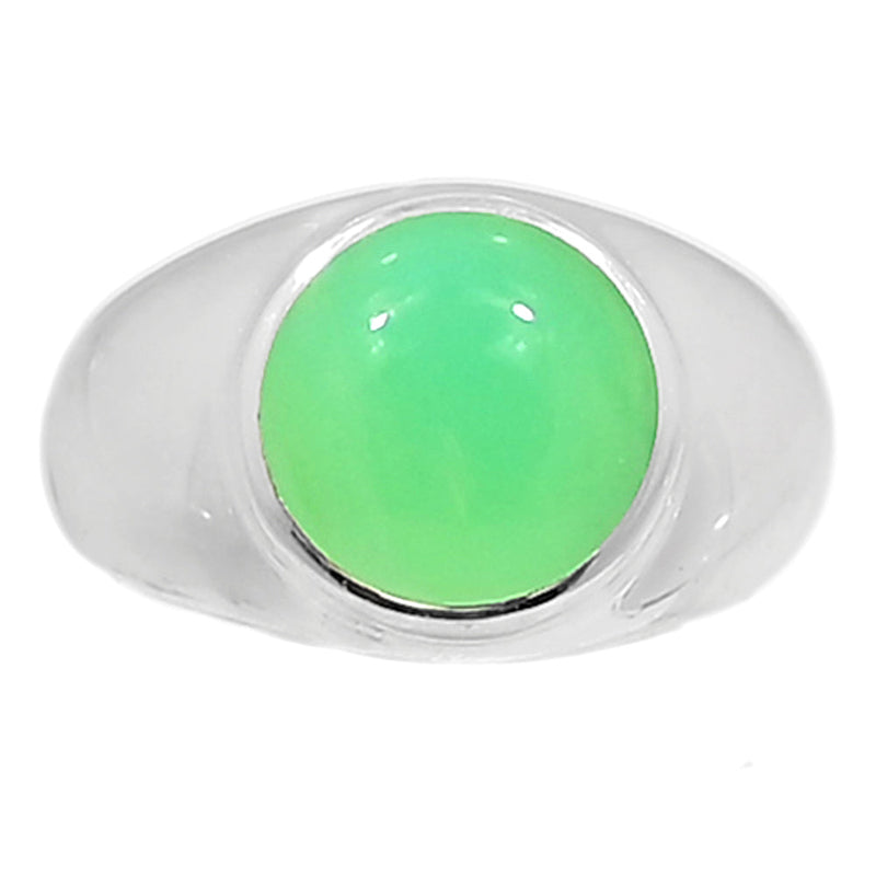 Solid - Chrysoprase Ring - CRPR826