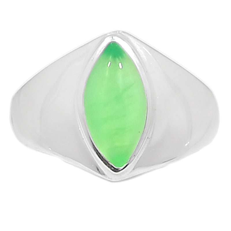 Solid - Chrysoprase Ring - CRPR831