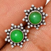 Chrysoprase Studs - CRPS150