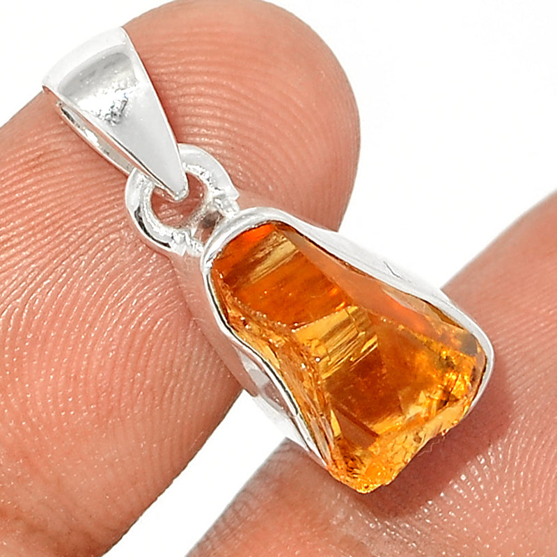 1" Citrine Rough Pendants - CTRP848