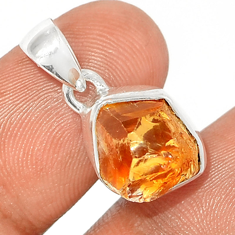 0.8" Citrine Rough Pendants - CTRP864